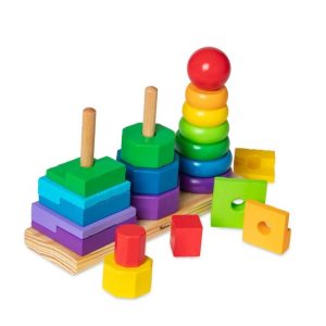 Melissa&Doug Geometric Stacker