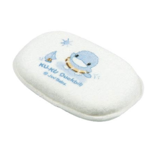 KU.KU DUCKBILL Bathing Spoonge ฟองน้ำอาบน้ำสีขาว