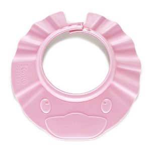 KUKU DUCKBILL BABY SHAMPOO CAP PINK หมวกอาบน้ำสีชมพู