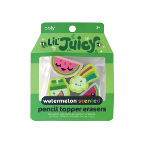 Lil Juicy Scented Topper Erasers - Watermelon ยางลบมีกลิ่นรูปแตงโม