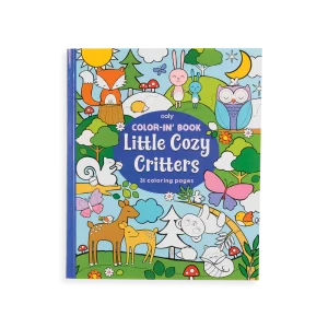 Color-in' Book: Little Cozy Critters - สมุดระบายสีสัตว์ตัวน้อยแสนอบอุ่น
