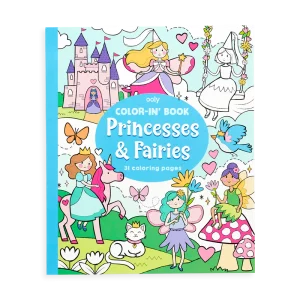 Color-in' Book: princesses and fairies - สมุดระบายสีเจ้าหญิงและนางฟ้า