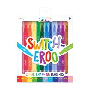 Switcheroo Color Changing Markers - Set of 12 -ปากกาเมจิเปลี่ยนสีได้ (12 สี)