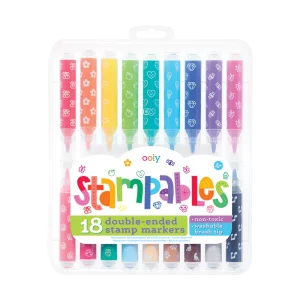 Stampables Scented Markers - Set of 18c - ปากาเมจิก 2 หัว