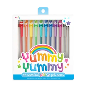 Yummy Yummy Scented Glitter Gel Pens - ปากกาเจลกลิตเตอร์มีกลิ่นหอม