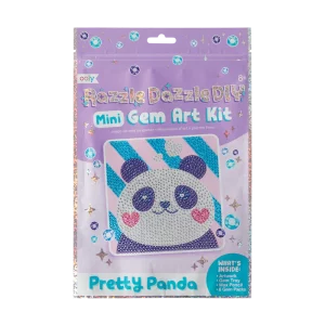 Razzle Dazzle D.I.Y. Mini Gem Art Kit - Pretty Panda - ชุดประดิษฐ์ ติดเพชร ขนาดพกพา(แพนด้า)