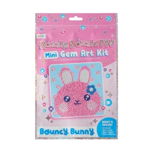 Razzle Dazzle D.I.Y. Mini Gem Art Kit - Bouncy Bunny - ชุดประดิษฐ์ ติดเพชร ขนาดพกพา(กระต่าย)