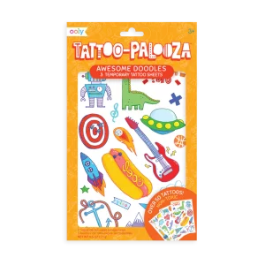 Tattoo-Palooza Temporary Tattoos: Awesome Doodle - tattoo ลาย Awesome Doodle