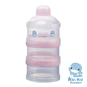 KUKU DUCKBILL Milk Powder Container-Pink
