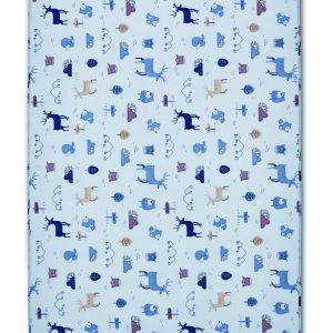 KUKU DUCKBILL BREATHABLE AND SEEP PROOF MATTRESS (LARGE) BLUE ที่นอนรองกันฉี่(L)สีฟ้า