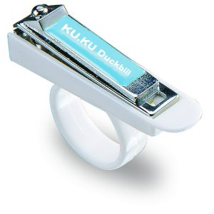 KUKU DUCKBILL BABY SAFETY NAIL CLIPPER กรรไกรตัดเล็บเด็ก