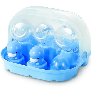 KUKU DUCKBILL MICROWAVE STEAM STERILIZER ภาชนะสำหรับใส่นมเพื่อนำเข้าไมโครเวฟ