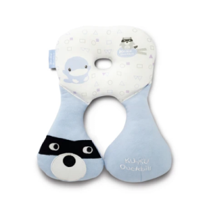 3D Breathable Baby Neck Pillow หมอนหนุนคอ 3D สำหรับเด็กสีฟ้า