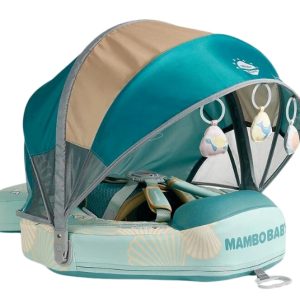 MAMBOBABY ห่วงอกลอยน้ำ B503-47 Seashell Chest Float (Canopy+Tail) -Green