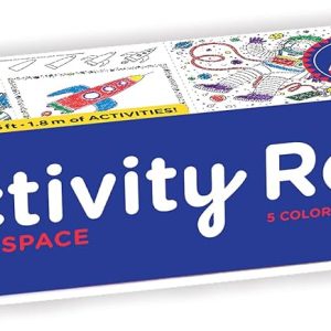Activity Roll - Outer Space (เกมกระดาษม้วนยาววว แบบพกพาได้ แถมสีแท่งอ้วน 5 สี)