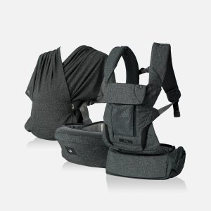 POGNAE เป้อุ้มเด็ก รุ่น No.5 Max - Dark Grey
