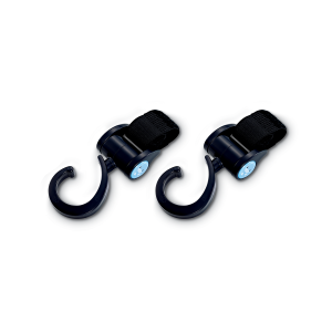KUKU DUCKBILL MULTI PURPOSE ROTATABLE HOOK BLACK ตะขอแขวนสัมภาระสีดำ