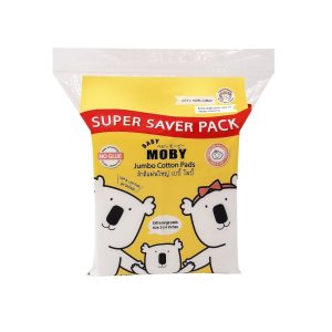 Baby Moby สำลีแผ่นใหญ่ ซุปเปอร์เซฟแพ็ค Jumbo Cotton Pads Super Saver Pack (170 g.)