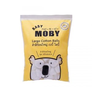 Baby Moby Cotton สำลีก้อน รุ่น Large Cotton Balls ขนาด 100g.