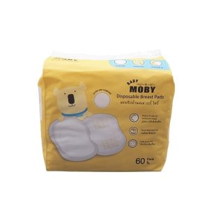 Moby Disposable Breast Pads แผ่นซับน้ำนมแม่ 60 pcs