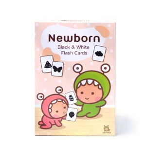 Little Monster Newborn Flashcards : การ์ดขาว-ดำกระตุ้นการมองเห็น
