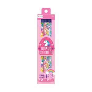 Graphite Pencils Set of 12 - Unique Unicorns - ดินสอลายยูนิคอร์น