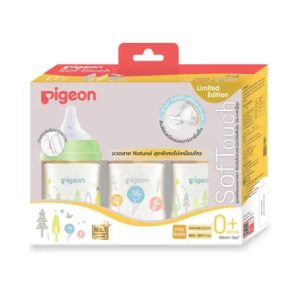 Pigeon ขวดนมPPSU WN3 NATURAL160 มล.แพค 3