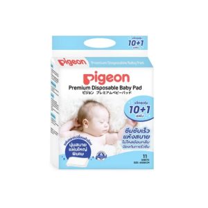 Pigeon แผ่นรองพรีเมียมเปลี่ยนผ้าอ้อม 10+1s