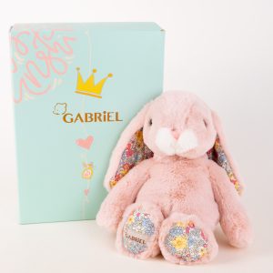Pink Rabbit with Clipped Legs Marion (25 Cm.)