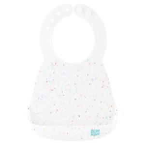 Bumkins ผ้ากันเปื้อนซิลิโคน Silicone Molded Bib Vanilla Sprinkle (6m+)