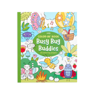 Color-in' Book: Busy Bug Buddies - สมุดระบายสีแมลงสุดน่ารัก