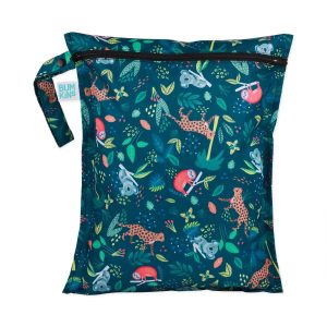 Bumkins กระเป๋าใส่ผ้าเปียก รุ่น Wet/Dry Bag ลาย Jungle