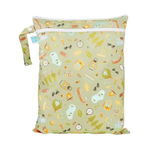 Bumkins กระเป๋าใส่ผ้าเปียก รุ่น Wet/Dry Bag ลาย Camp Friends