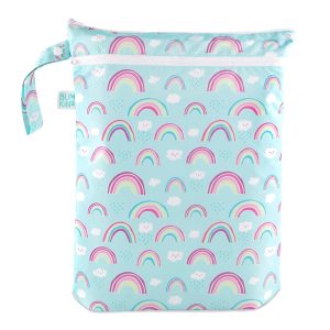 Bumkins กระเป๋าใส่ผ้าเปียก รุ่น Wet/Dry Bag ลาย Rainbow