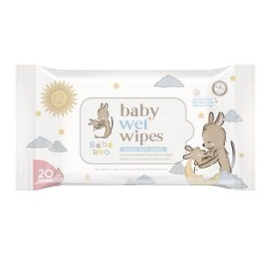 Bebe Roo Baby wet wipes 20sheets