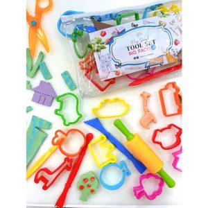 Play Dough Tool Set Big Pack (ชุดอุปกรณ์เล่นกับแป้งโด 18 ชิ้น)