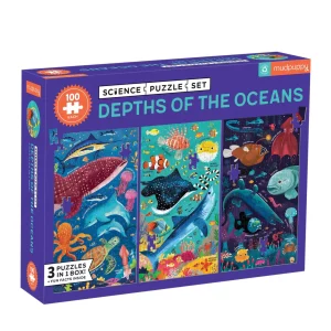 Depths of the Oceans Science Puzzle Set จิ๊กซอว์ชุดความรู้วิทยศาสตร์ : ลายใต้ทะเลลึก