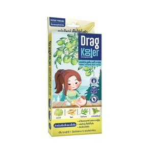 Dragkooler (แดร๊กคูเลอร์) ผ้าเปียกสมุนไพรเช็ดตัวลดไข้