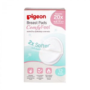 Pigeon แผ่นซับน้ำนมรุ่นเบาสบายผผิว 12 ชิ้น