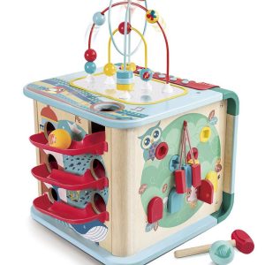 Explore and Learn Magic Cube กล่องกิจกรรมพร้อมดนตรี 5 ด้าน Hape 12m+