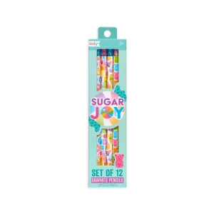 Graphite Pencils Set of 12 - Sugar Joy - ดินสอลายของหวาน