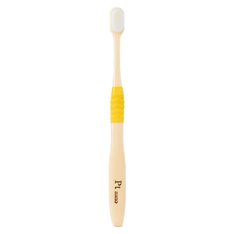 Manmou Ptnano toothbrush for Adults Yellow