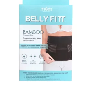 MOM Belly Fitt Bamboo Charcoal Size S/M (ผ้ารัดหน้าท้องหลังคลอด รุ่นแบมบูชาร์โคล์)