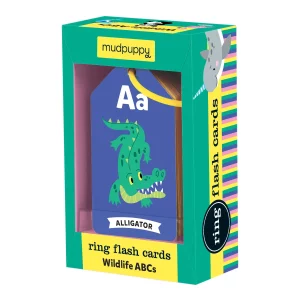 Ring Flash Cards - Wildlife ABCs (แฟลชการ์ด ABC น่ารักๆ ช่วยให้หนูอยากเรียนขึ้นเยอะเลยค่ะ)