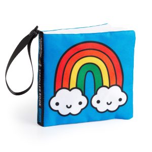 Crinkle Fabric Stroller Book - Rainbow World (หนังสือผ้า)