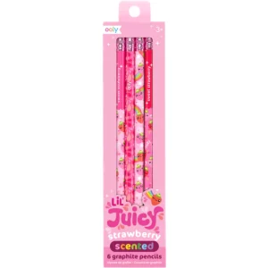 Lil Juicy Scented Graphite Pencils - Strawberry - ดินสอลายสตรอเบอร์รี่