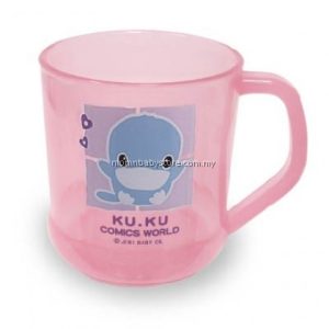 KUKU DUCKBILL MUG PINK แก้วน้ำพลาสติกสีชมพู