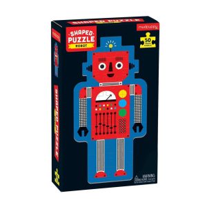 Shaped Character Puzzle 50 Piece - Robot (จิ๊กซอว์คาแรคเตอร์ หุ่นยนต์ 50 ชิ้น)