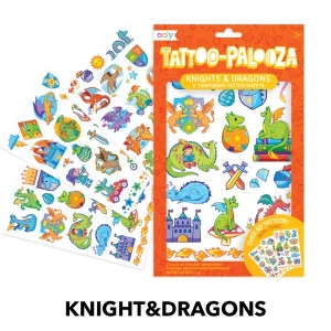 Tattoo Knights & Dragon - (อัศวินและมังกร)