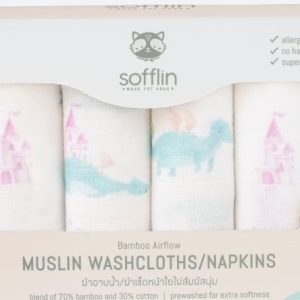 Sofflin Muslin Washcloth S - Dragon Year (6pcs)